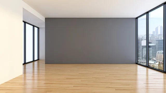 Bedroom before - empty space