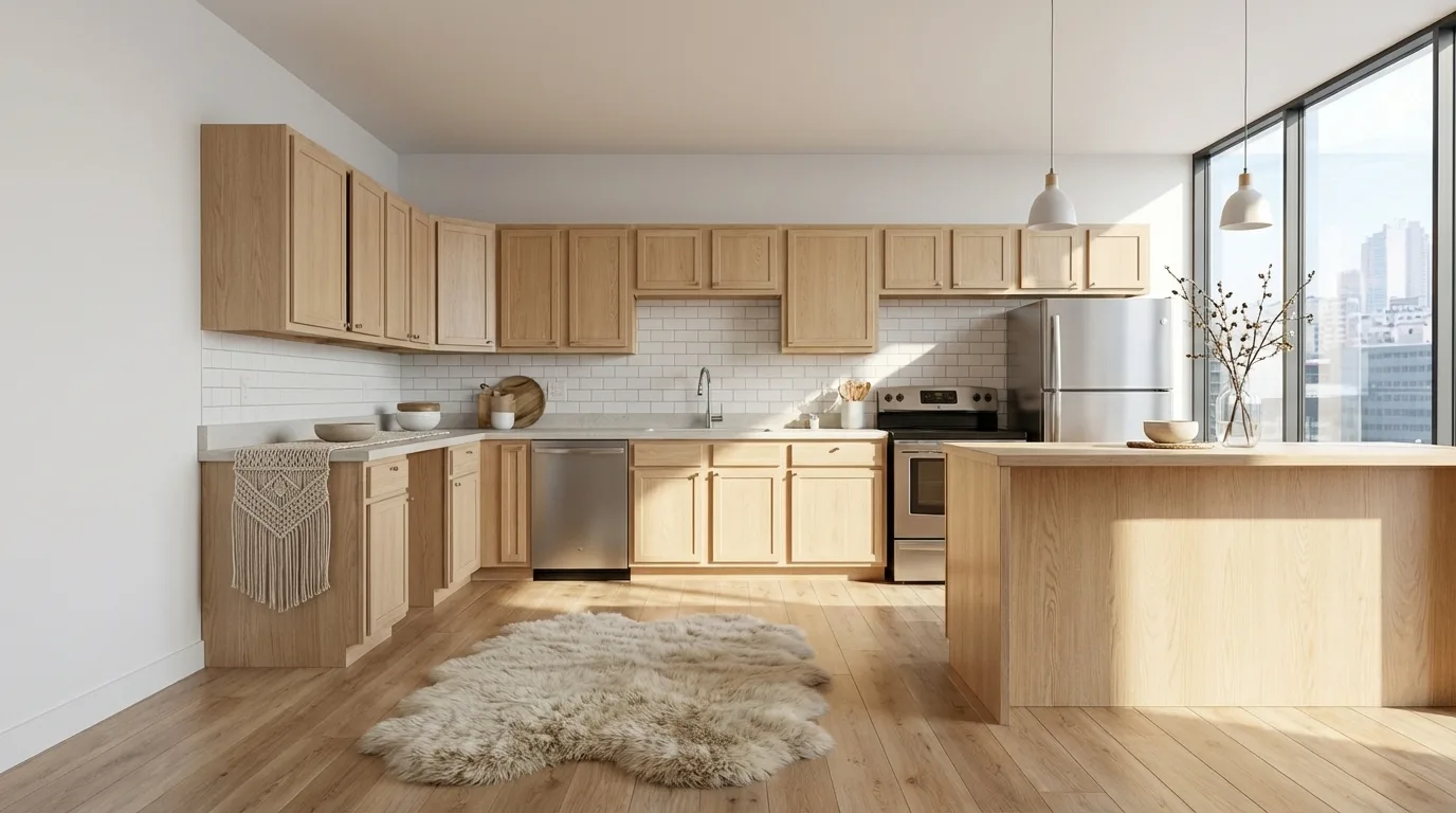 Cocina after - Escandinavo style