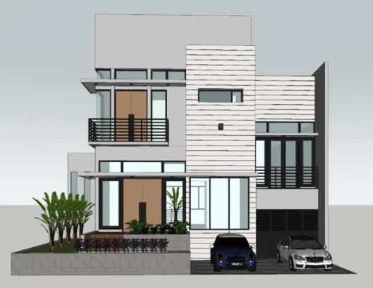 SketchUp model