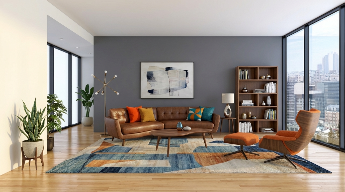 Mid-Century interior design style